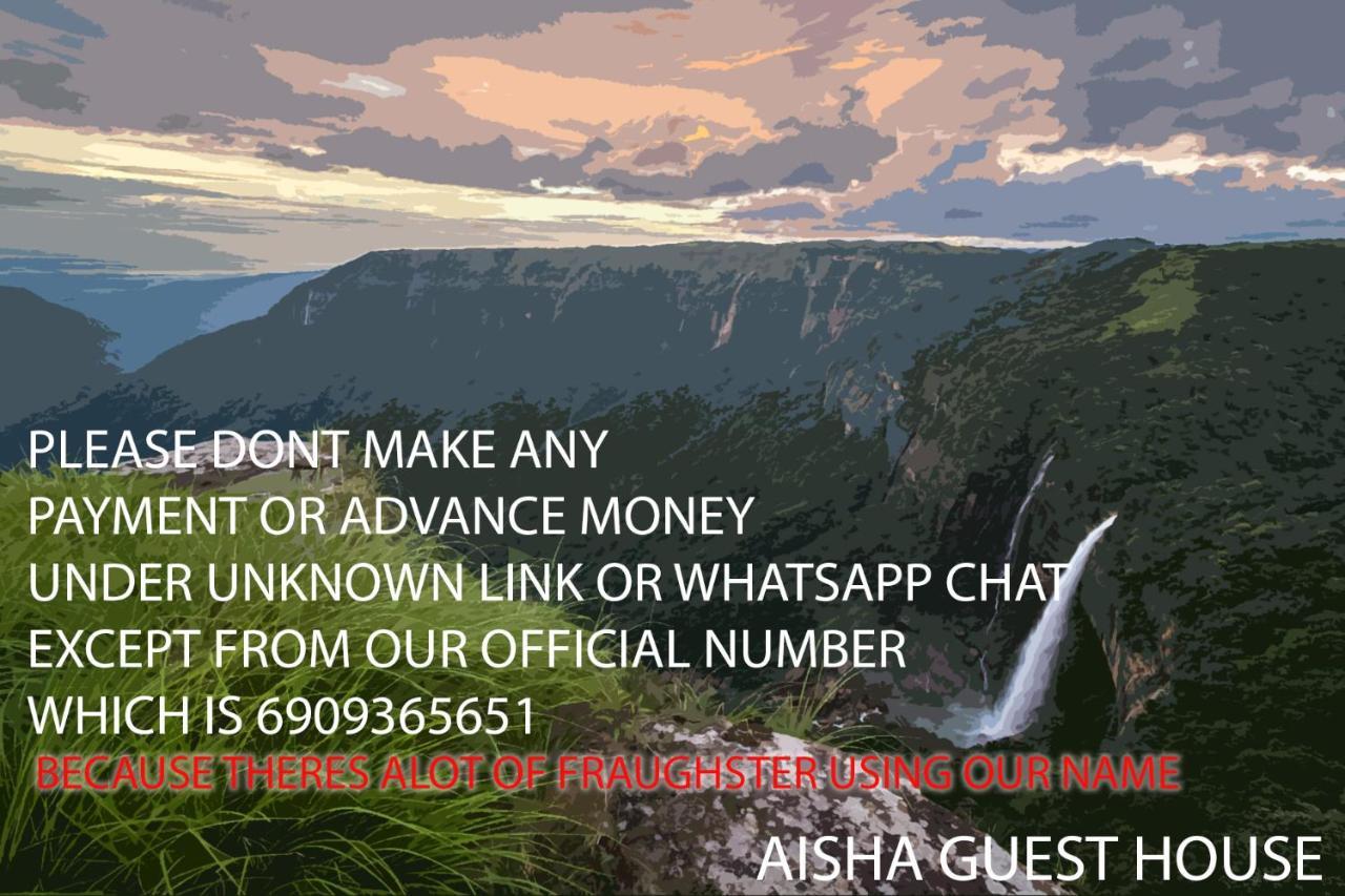 Aisha Guest House Bed & Breakfast Cherrapunji Luaran gambar